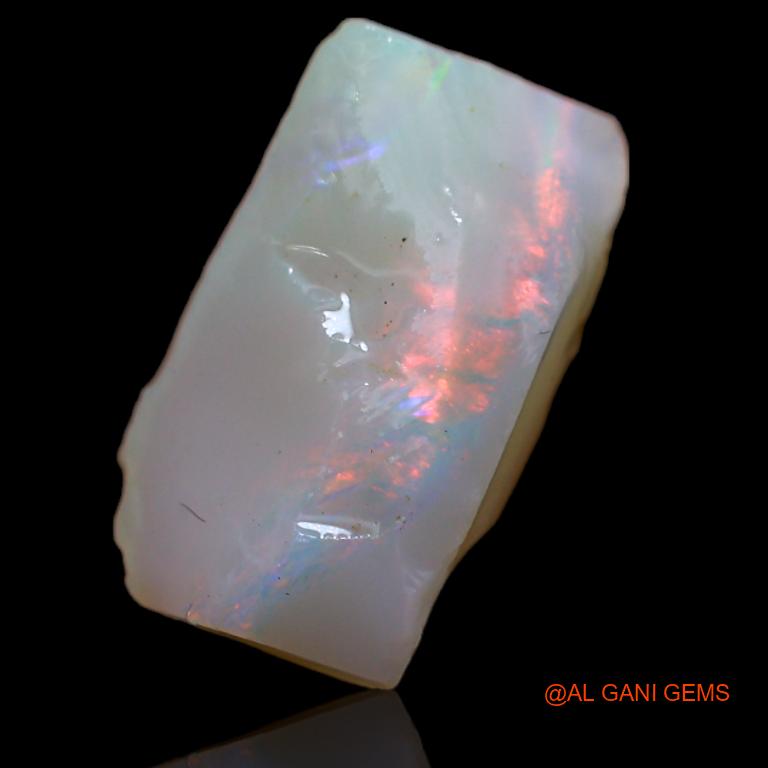 3.70 Cts Natural Australian Fire Opal Fancy Rough Loose Gemstone For Jewelry 13x8x5 mm R-947