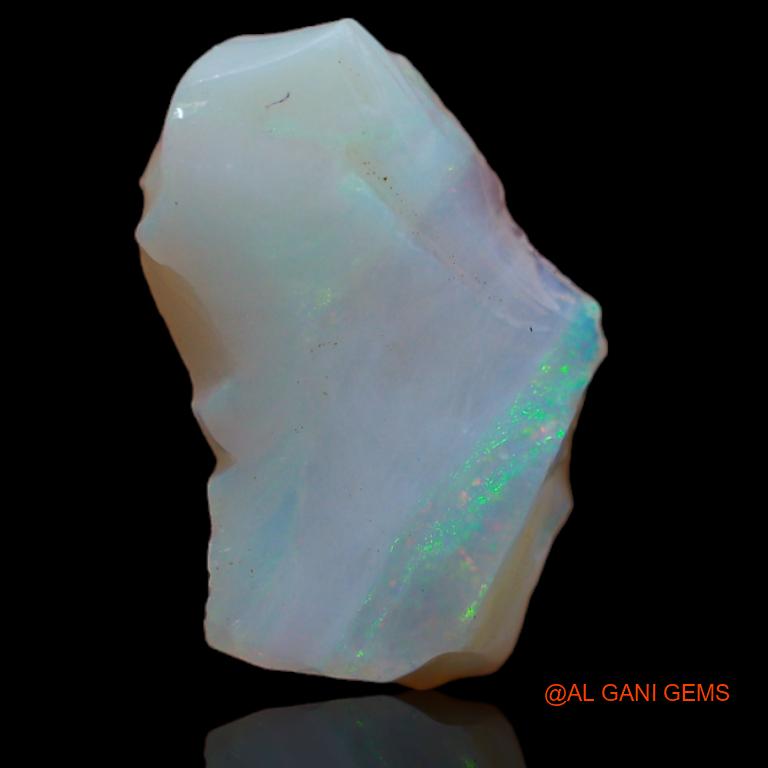 Natural Fire Opal Gemstone 4.00 Cts Loose Fancy Rough From Australia 16x10x1 mm R-948