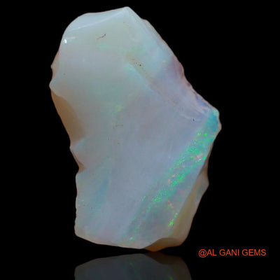 Natural Fire Opal Gemstone 4.00 Cts Loose Fancy Rough From Australia 16x10x1 mm R-948