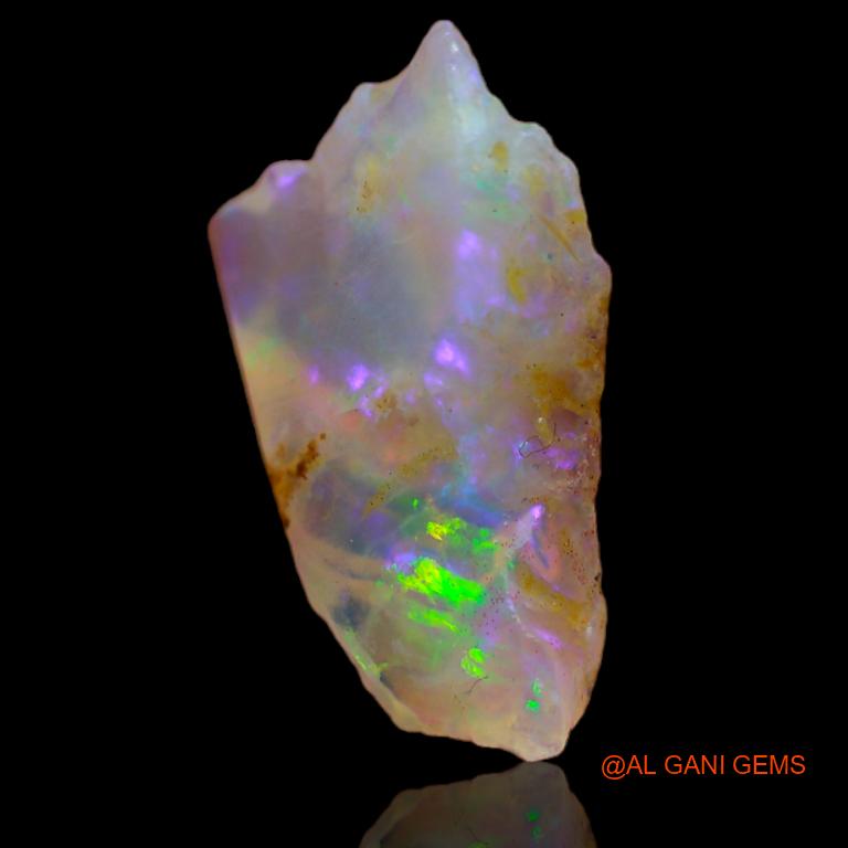 3.00 Cts Unheated Australian Fire Opal Loose Gemstone Fancy Rough Natural 16x10x6 mm R-949