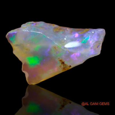 3.00 Cts Unheated Australian Fire Opal Loose Gemstone Fancy Rough Natural 16x10x6 mm R-949