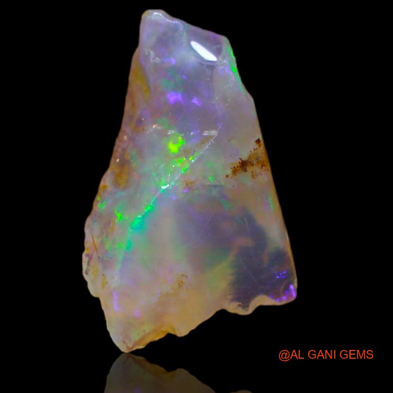 3.00 Cts Unheated Australian Fire Opal Loose Gemstone Fancy Rough Natural 16x10x6 mm R-949