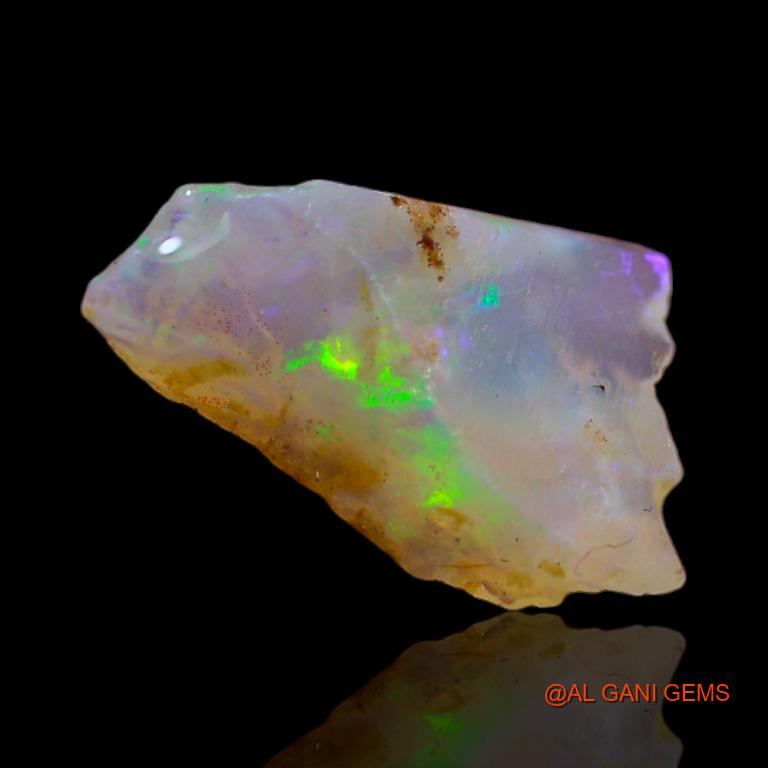 3.00 Cts Unheated Australian Fire Opal Loose Gemstone Fancy Rough Natural 16x10x6 mm R-949