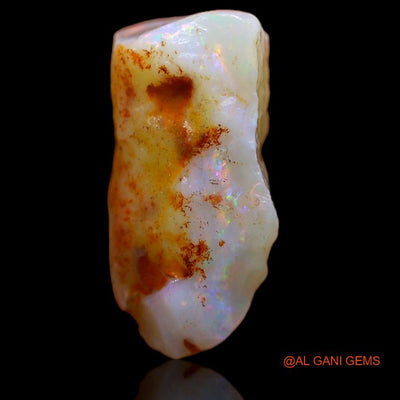 8.00 Cts Natural Australian Fire Opal Loose Gemstone Fancy Rough 18x12x8 mm R-958