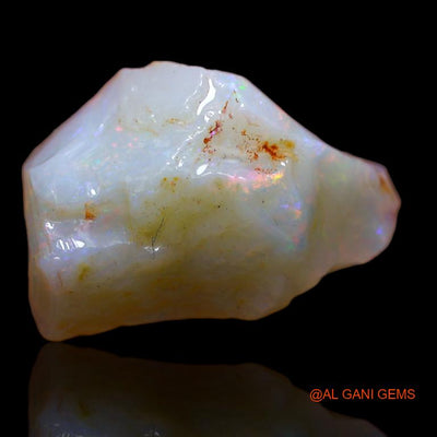 8.00 Cts Natural Australian Fire Opal Loose Gemstone Fancy Rough 18x12x8 mm R-958