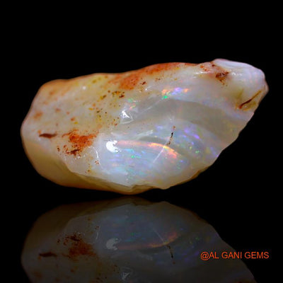 8.00 Cts Natural Australian Fire Opal Loose Gemstone Fancy Rough 18x12x8 mm R-958