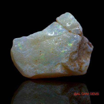 6.10 Cts Natural Australian Fire Opal Loose Gemstone Fancy Rough 15x12x8 mm R-95