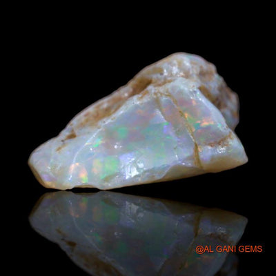 6.10 Cts Natural Australian Fire Opal Loose Gemstone Fancy Rough 15x12x8 mm R-95