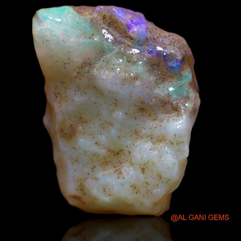 10.00 Cts Natural Australian Fire Opal Loose Gemstone Fancy Rough 18x14x1 mm R-961