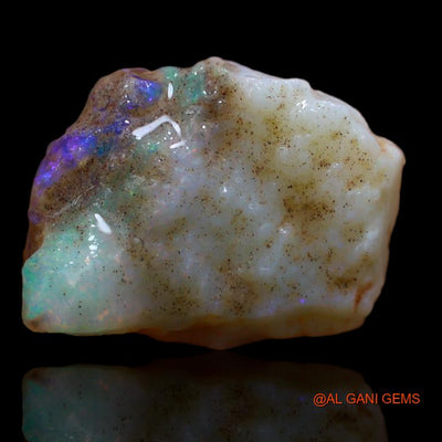 10.00 Cts Natural Australian Fire Opal Loose Gemstone Fancy Rough 18x14x1 mm R-961