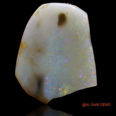 Natural Untreated Fire Opal Loose Gemstone Fancy Rough From Australia 5.00 Cts 18x15x1 mm R-968
