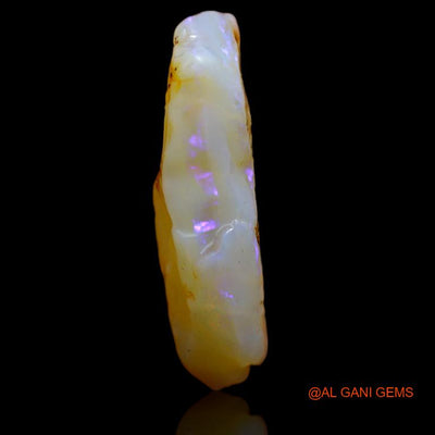 8.00 Cts Natural Australian Fire Opal Fancy Rough Loose Gemstone For Jewelry 23x10x6 mm R-969