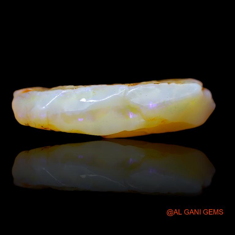 8.00 Cts Natural Australian Fire Opal Fancy Rough Loose Gemstone For Jewelry 23x10x6 mm R-969