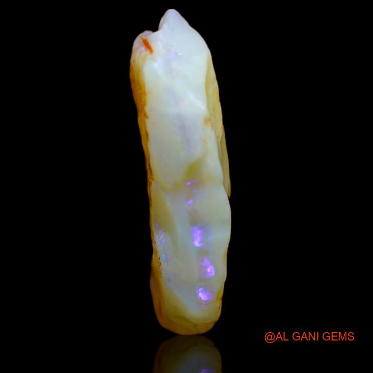 8.00 Cts Natural Australian Fire Opal Fancy Rough Loose Gemstone For Jewelry 23x10x6 mm R-969