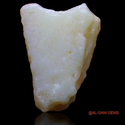 Natural Fire Opal Gemstone 7.00 Cts Loose Fancy Rough From Australia 16x12x1 mm R-970