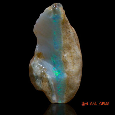 5.00 Cts Natural Australian Fire Opal Loose Gemstone Fancy Rough 17x9x8 mm R-974