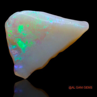 2.00 Cts Unheated Australian Fire Opal Loose Gemstone Fancy Rough Natural 15x11x1 mm R-975