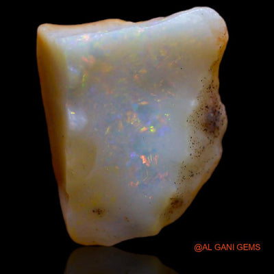 3.00 Cts Natural Australian Fire Opal Loose Gemstone Fancy Rough 13x11x1 mm R-976