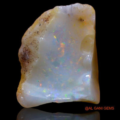 3.00 Cts Natural Australian Fire Opal Loose Gemstone Fancy Rough 13x11x1 mm R-976