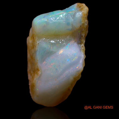 6.00 Cts Natural Australian Fire Opal Loose Gemstone Fancy Rough 17x13x9 mm R-978