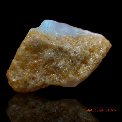 6.00 Cts Natural Australian Fire Opal Loose Gemstone Fancy Rough 17x13x9 mm R-978