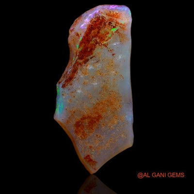Natural Untreated Fire Opal Loose Gemstone Fancy Rough From Australia 4.80 Cts 22x10x2 mm R-979