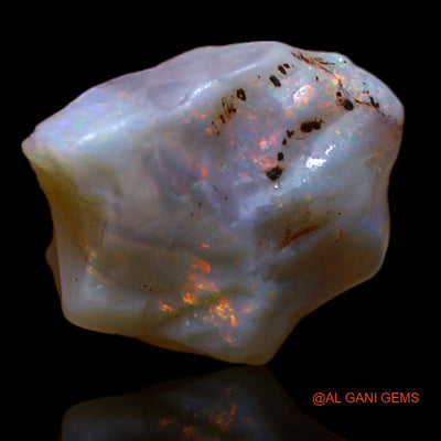 Natural Untreated Fire Opal Loose Gemstone Fancy Rough From Australia 5.80 Cts 13x11x8 mm R-980