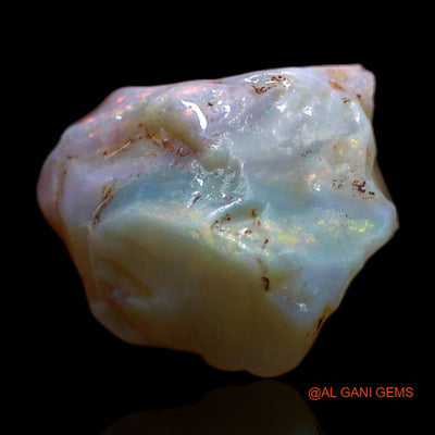 Natural Untreated Fire Opal Loose Gemstone Fancy Rough From Australia 5.80 Cts 13x11x8 mm R-980