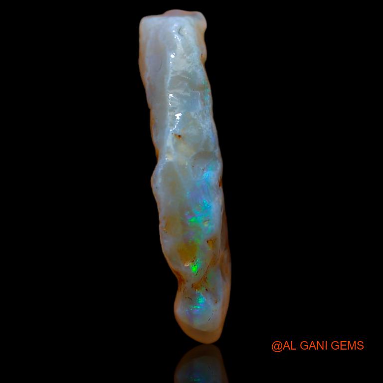 6.00 Cts Natural Australian Fire Opal Loose Gemstone Fancy Rough 19x13x4 mm R-990