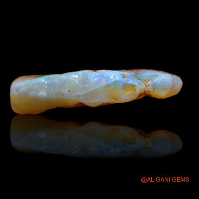6.00 Cts Natural Australian Fire Opal Loose Gemstone Fancy Rough 19x13x4 mm R-990