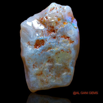 6.00 Cts Natural Australian Fire Opal Loose Gemstone Fancy Rough 19x13x4 mm R-990