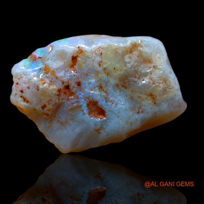 6.00 Cts Natural Australian Fire Opal Loose Gemstone Fancy Rough 19x13x4 mm R-990
