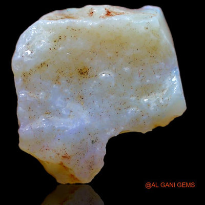 4.80 Cts Natural Australian Fire Opal Loose Gemstone Fancy Rough 14x14x4 mm R-991