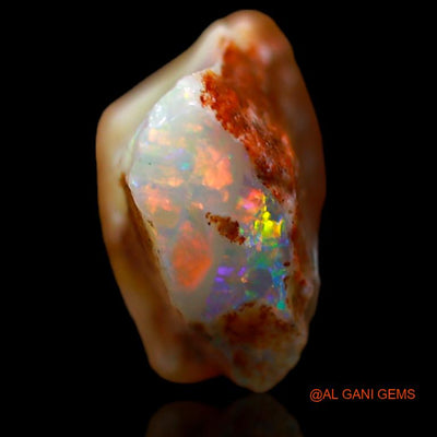 5.00 Cts Unheated Australian Fire Opal Loose Gemstone Fancy Rough Natural 18x11x7 mm R-993