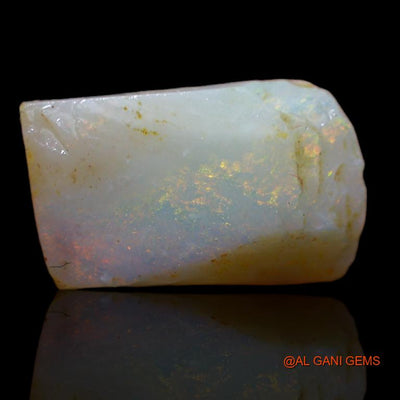 5.00 Cts Natural Australian Fire Opal Loose Gemstone Fancy Rough 15x9x5 mm R-994