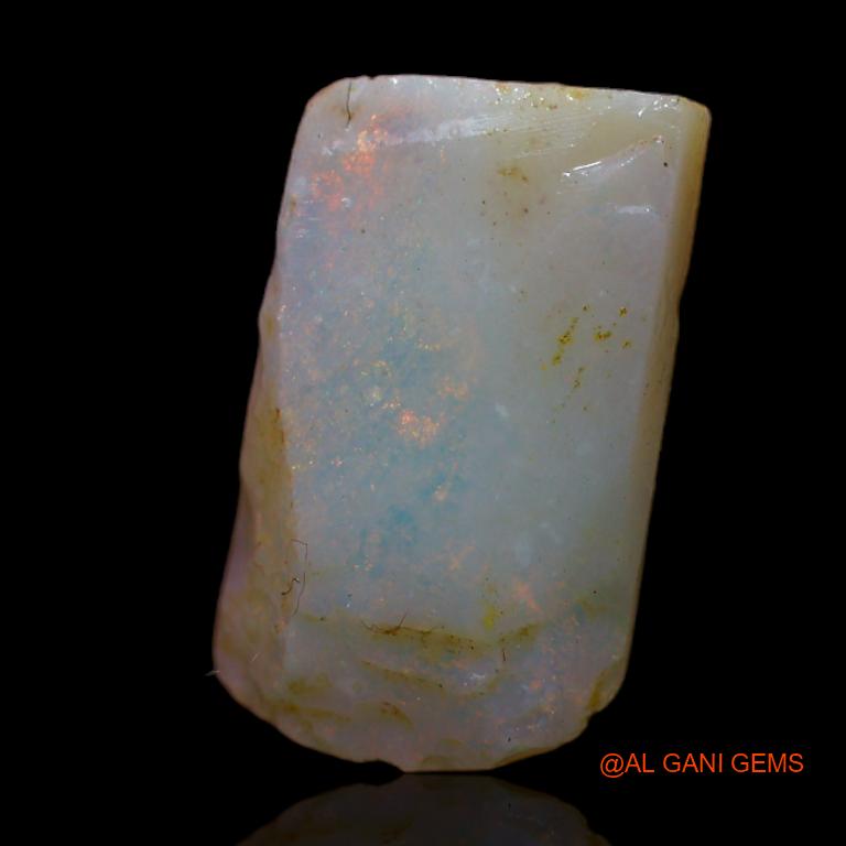 5.00 Cts Natural Australian Fire Opal Loose Gemstone Fancy Rough 15x9x5 mm R-994