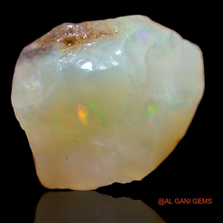 5.00 Cts Natural Australian Fire Opal Fancy Rough Loose Gemstone For Jewelry 13x11x8 mm R-995