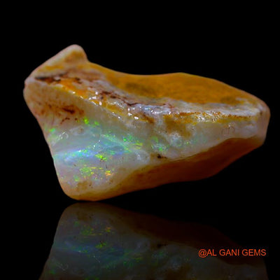 3.00 Cts Natural Australian Fire Opal Loose Gemstone Fancy Rough 13x10x6 mm R-996