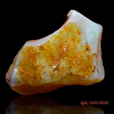 3.00 Cts Natural Australian Fire Opal Loose Gemstone Fancy Rough 13x10x6 mm R-996