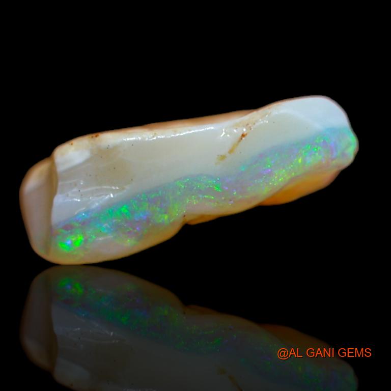 4.00 Cts Unheated Australian Fire Opal Loose Gemstone Fancy Rough Natural 14x12x4 mm R-997