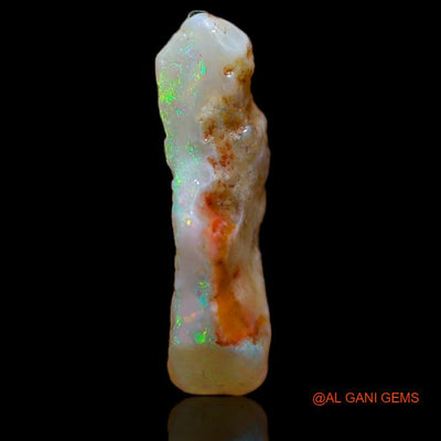 3.00 Cts Natural Australian Fire Opal Loose Gemstone Fancy Rough 15x10x4 mm R-998
