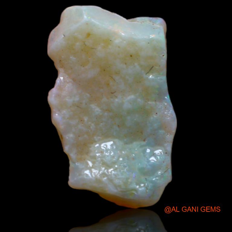 3.00 Cts Natural Australian Fire Opal Loose Gemstone Fancy Rough 15x10x4 mm R-998