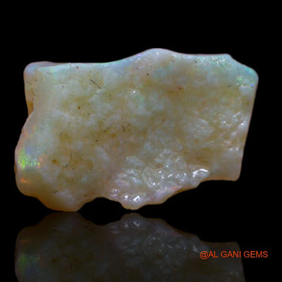 3.00 Cts Natural Australian Fire Opal Loose Gemstone Fancy Rough 15x10x4 mm R-998