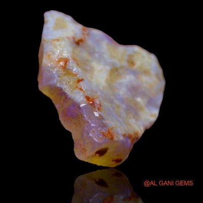 Natural Fire Opal Gemstone 8.25 Cts Loose Fancy Rough From Australia 21x17x5 mm R-99