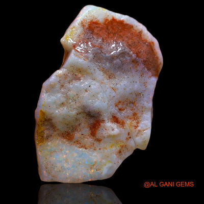10.45 Cts Natural Australian Fire Opal Loose Gemstone Fancy Rough 25x16x8 mm RA-108