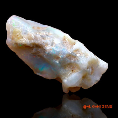 13.15 Cts Natural Australian Fire Opal Loose Gemstone Fancy Rough 26x12x8 mm RA-109