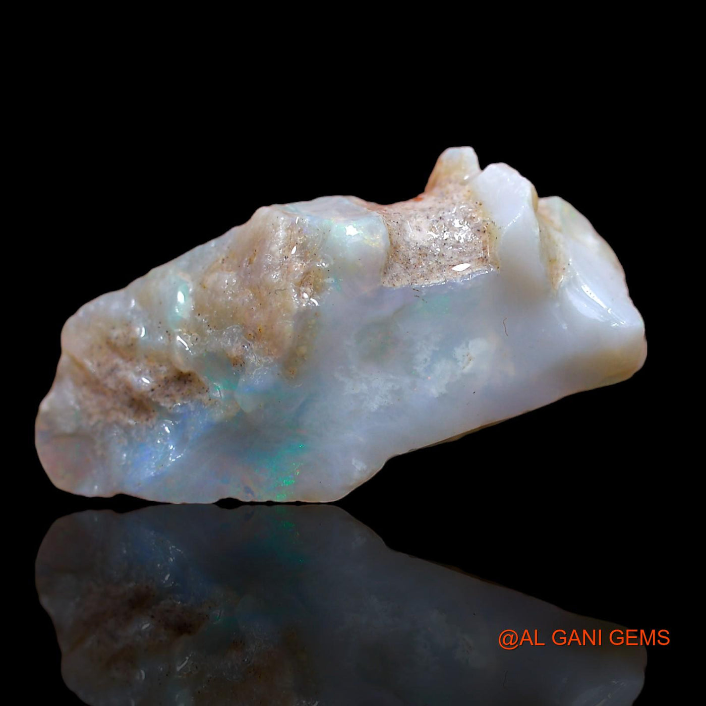 13.15 Cts Natural Australian Fire Opal Loose Gemstone Fancy Rough 26x12x8 mm RA-109