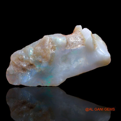 13.15 Cts Natural Australian Fire Opal Loose Gemstone Fancy Rough 26x12x8 mm RA-109