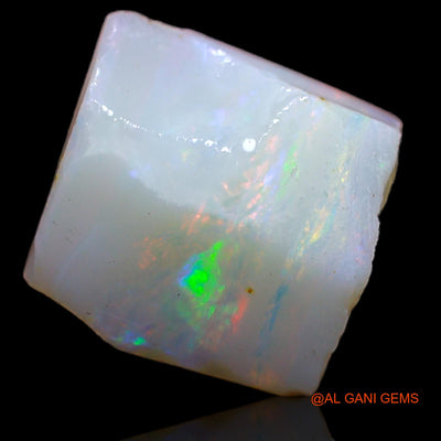 Natural Fire Opal Gemstone 5.75 Cts Loose Fancy Rough From Australia 11x11x6 mm RA-10