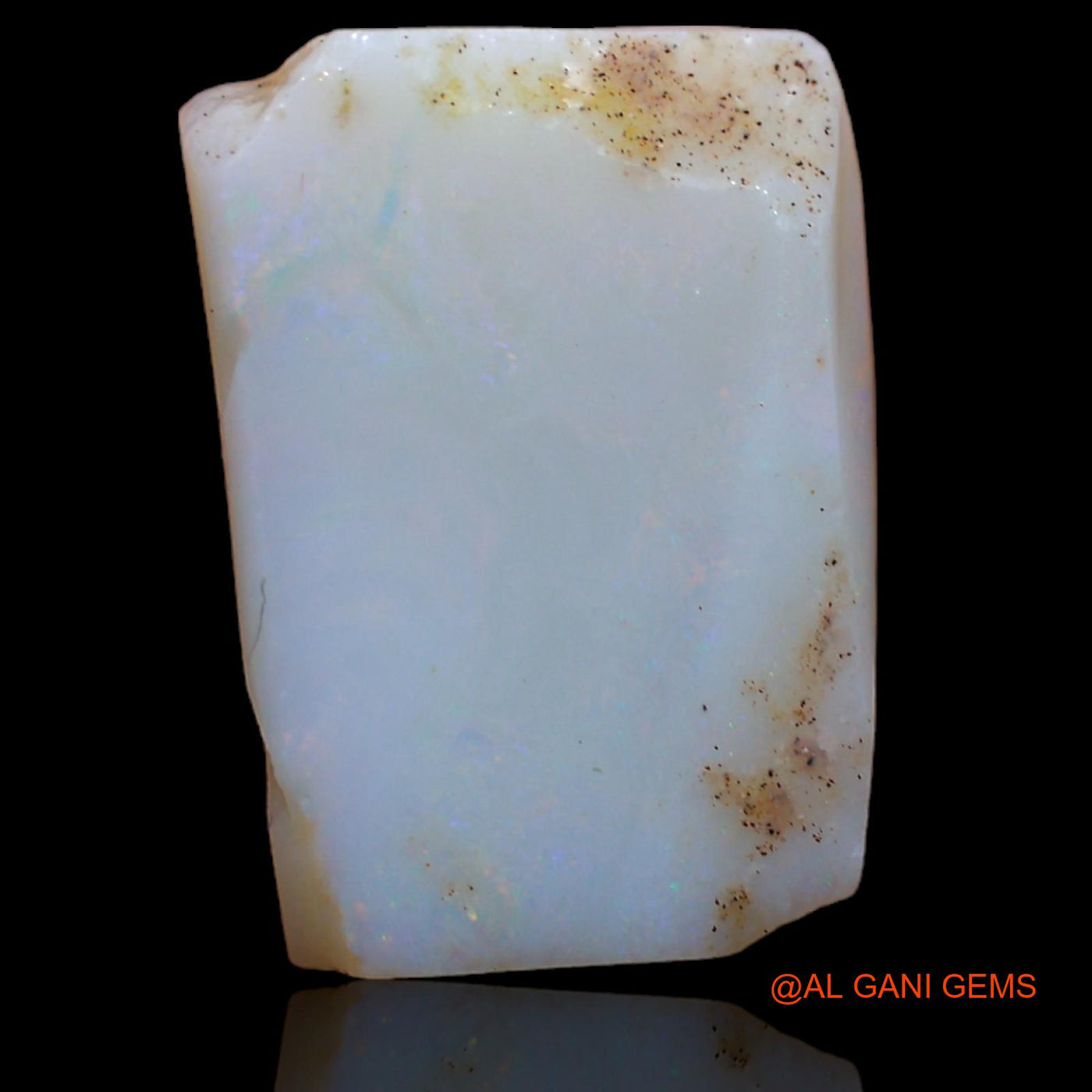 Natural Untreated Fire Opal Loose Gemstone Fancy Rough From Australia 9.40 Cts 18x13x5 mm RA-115